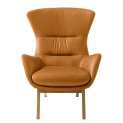 Fauteuil Hepburn I -Meilleur Meubles Magasin sessel hepburn echtleder echtleder neka cognac 5024188