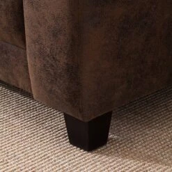 Canapé Tullow (3 Places) -Meilleur Meubles Magasin sofa tullow 3 sitzer antiklederoptik dunkelbraun 4972144