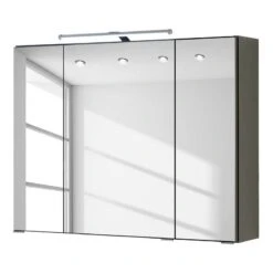 Armoire De Toilette Zeehan I -Meilleur Meubles Magasin spiegelschrank zeehan grau 80 cm 5163720