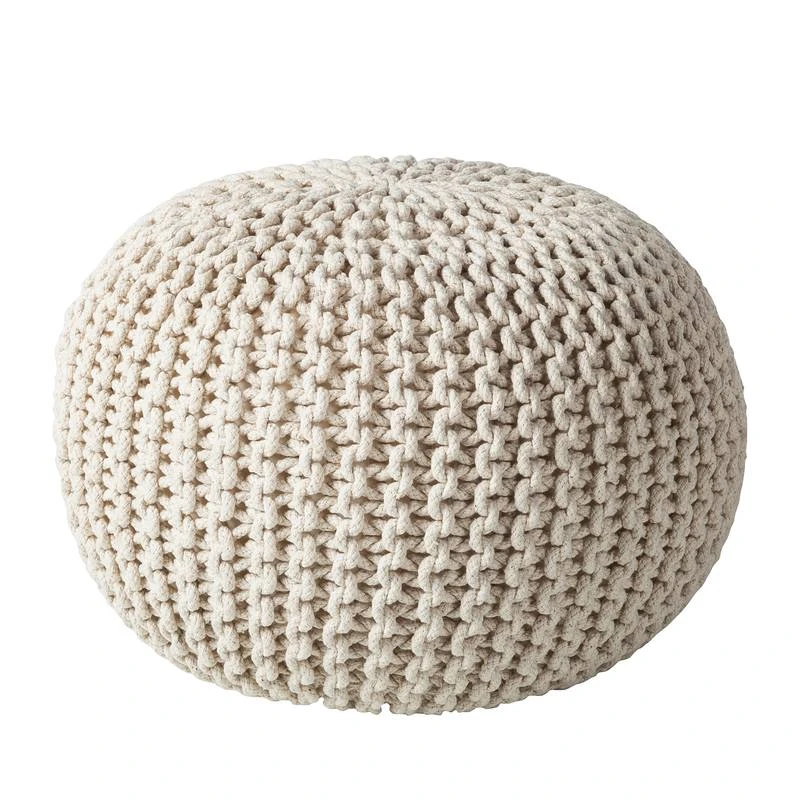 Pouf Tricot Edson 3 Pouf Tricot Edson