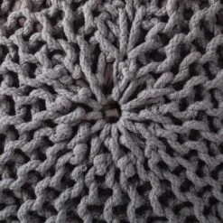 Pouf Tricot Edson 41 Pouf Tricot Edson -Meilleur Meubles Magasin strickpouf edson webstoff dunkelbraun 4088064