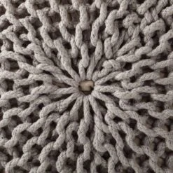 Pouf Tricot Edson 36 Pouf Tricot Edson -Meilleur Meubles Magasin strickpouf edson webstoff hellgrau 4088088