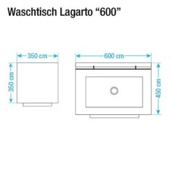 Lavabo Lagarto -Meilleur Meubles Magasin waschtisch lagarto weiss 527220