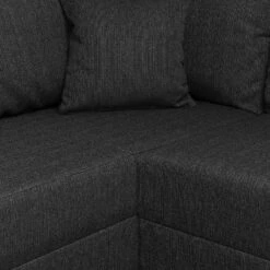 Canapé Panoramique Loorana (convertible) -Meilleur Meubles Magasin wohnlandschaft loorana mit schlaffunktion strukturstoff ottomane longchair beidseitig montierbar anthrazit 4096748