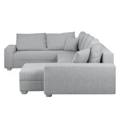 Canapé Panoramique Loorana (convertible) -Meilleur Meubles Magasin wohnlandschaft loorana mit schlaffunktion strukturstoff ottomane longchair beidseitig montierbar hellgrau 4096628