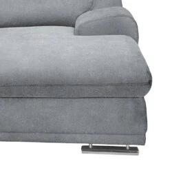 Canapé Panoramique Rollin -Meilleur Meubles Magasin wohnlandschaft rollin microfaser longchair davorstehend rechts ottomane links mit schlaffunktion hellgrau 4691980