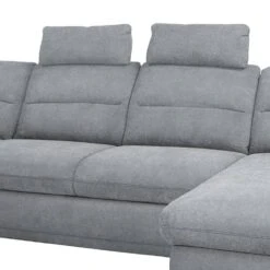 Canapé Panoramique Rollin -Meilleur Meubles Magasin wohnlandschaft rollin microfaser longchair davorstehend rechts ottomane links mit schlaffunktion hellgrau 4691984