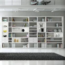 Etagère XXL Emporior L.A -Meilleur Meubles Magasin xxl regalwand emporior i a mit beleuchtung weiss 2221522